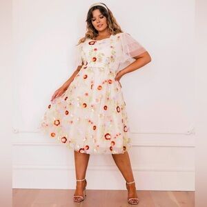 JessaKae Happy Thoughts dress 3x. New without tags